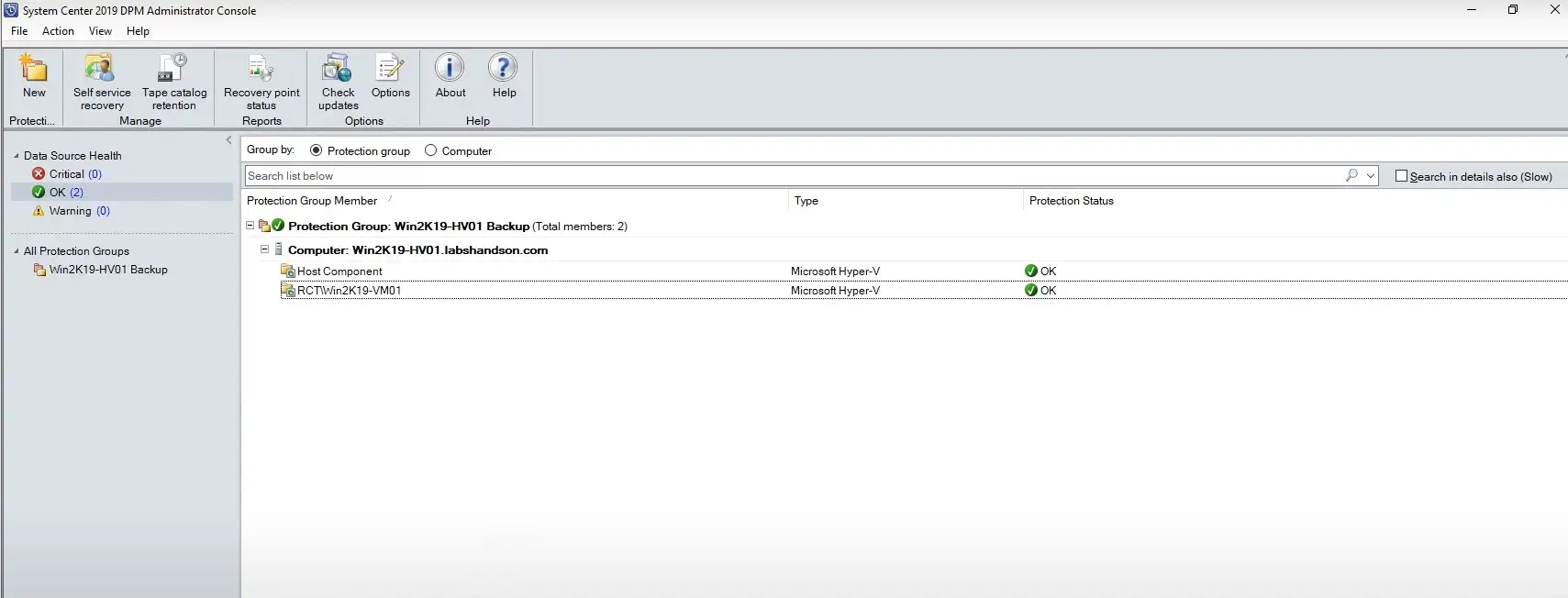 DMZ Infrastructure (DNS, DHCP Clustering, DPM, Exchange Server...) Image 1