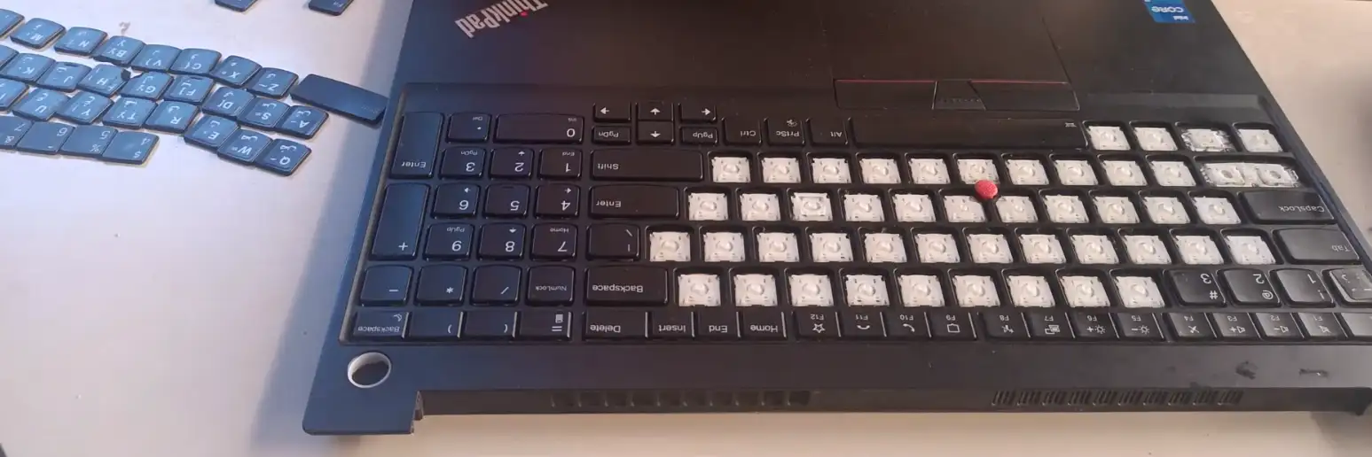 Coffee-Damaged Laptop Restoration Image 3