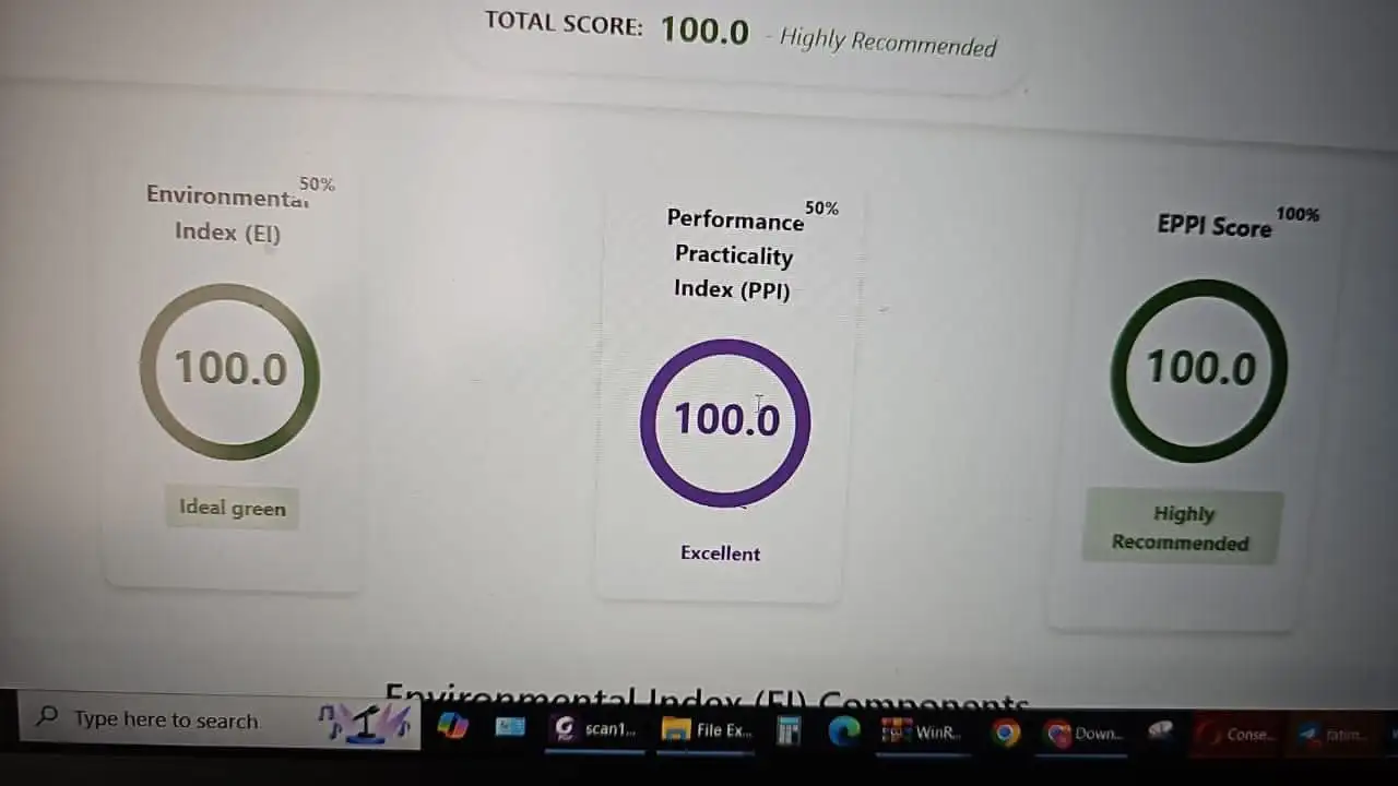 EPPI – Sustainability & Performance Index for Green Analytical Methods Image 2